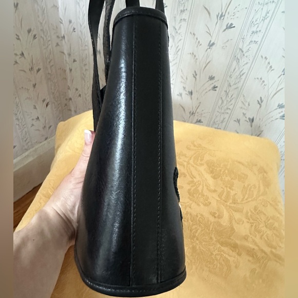 Brighton Black Leather Mini Handbag - Picture 8 of 15